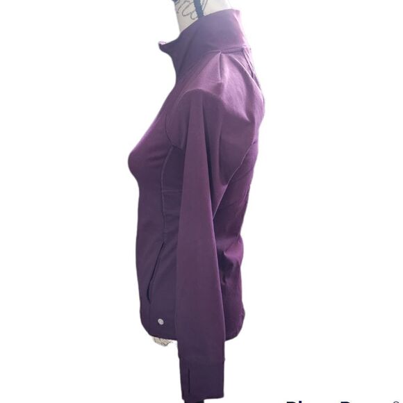APANA Plum Zip Up Athletic Jacket - Picture 2 of 7
